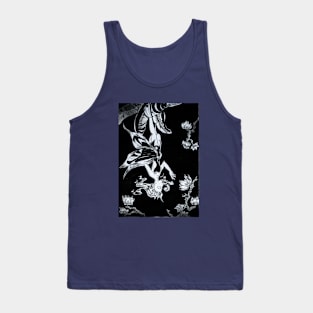 Upside Down Fairy Born in Moonless Night Tank Top